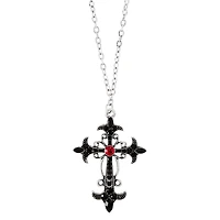 Gothic Cross Pendant Necklace
