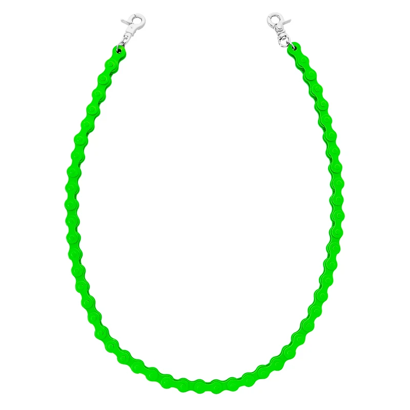 Green Bike Wallet Chain