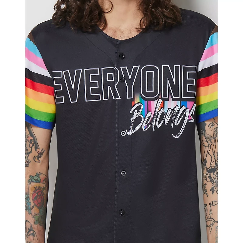 Everyone Belongs Rainbow Pride Jersey