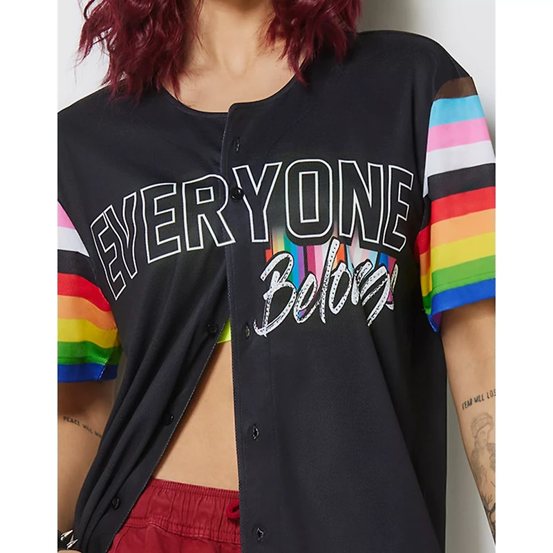 Everyone Belongs Rainbow Pride Jersey