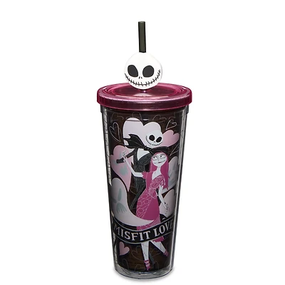 Misfit Love Cup with Straw 24 oz. - The Nightmare Before Christmas