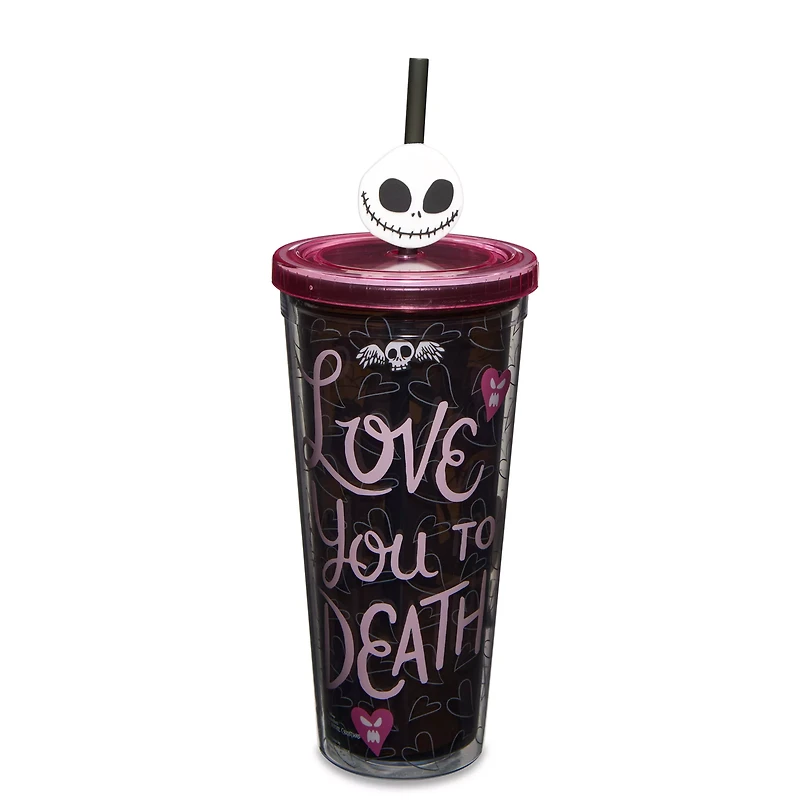 Misfit Love Cup with Straw 24 oz. - The Nightmare Before Christmas