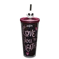 Misfit Love Cup with Straw 24 oz. - The Nightmare Before Christmas