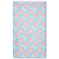 Trans Pride Smiley Face Flag