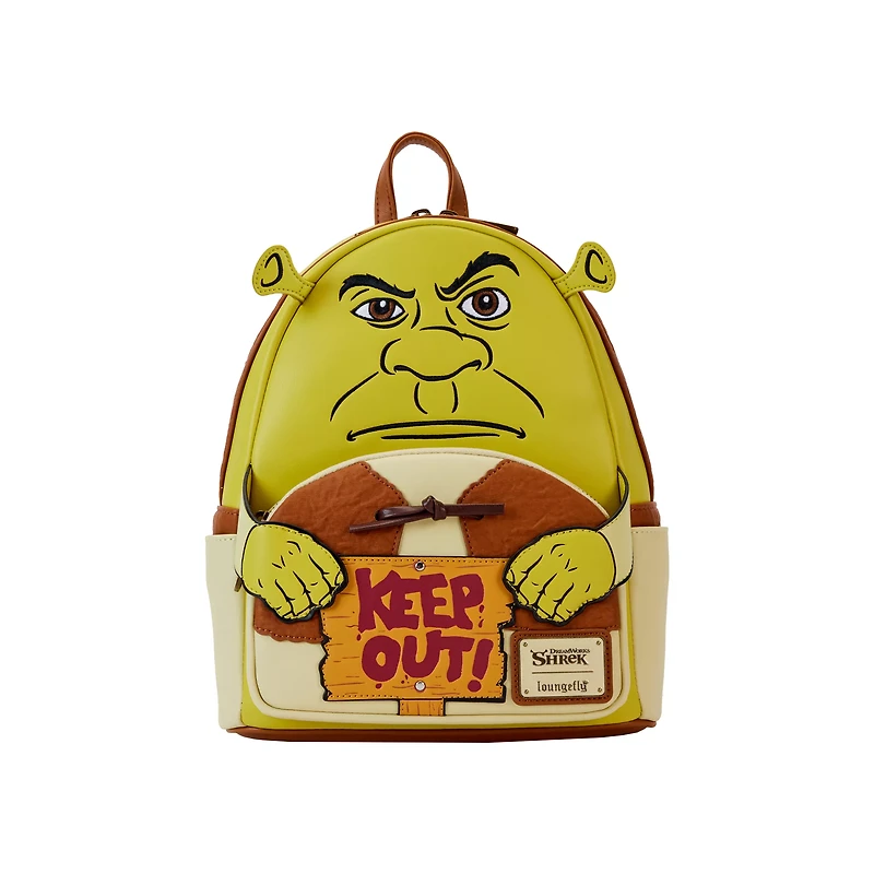Loungefly Shrek Keep Out Mini Backpack