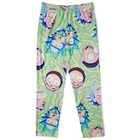 Rick and Morty Green Spiral Lounge Pants