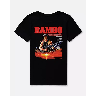 Rambo No Man Law T Shirt