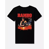 Rambo No Man Law T Shirt