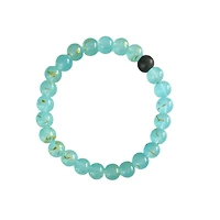 Mint and Black Long Distance Beaded Bracelets - 2 Pack