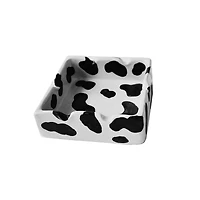 Cow Print Square Ashtray