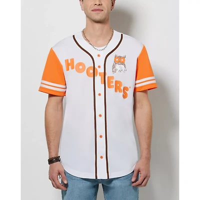 White Hooters Jersey