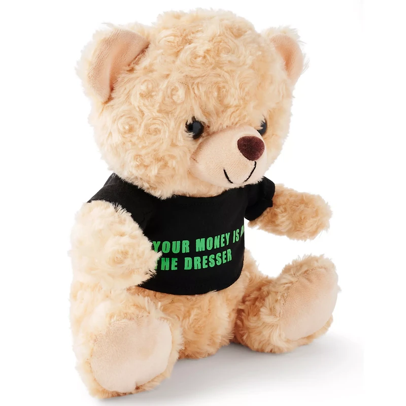 Your Money Is On The Dresser Teddy Bear