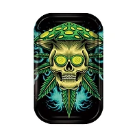 Mushroom Skull Weed Leaf Ashtray