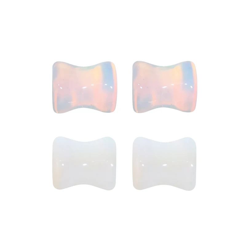 Multi-Pack Opalite Stone Plugs - 2 Pair