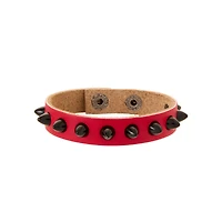 Multi-Pack Spike Red and White Bracelets - 2 Pack