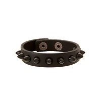 Multi-Pack Spike Brown and Black Bracelets - 2 Pack