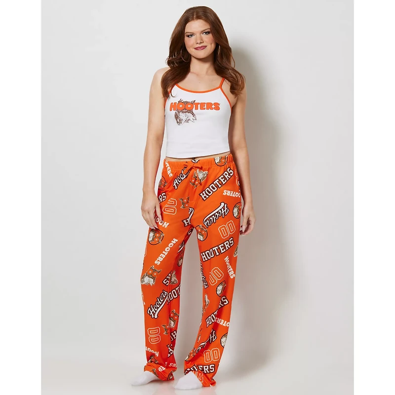 Hooters Orange Lounge Pants