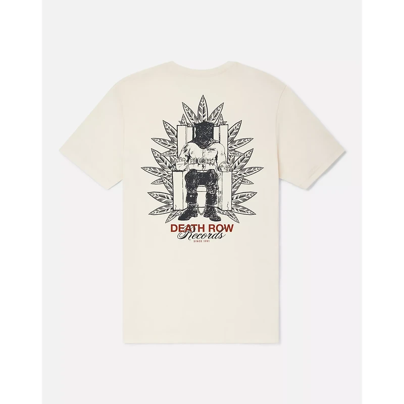 Weed Leaf 420 Chair T Shirt - Death Row Records