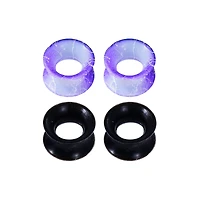 Multi-Pack Purple and Black Tunnels 4 Pack - 00 Gauge