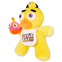 Chica Let's Eat Plush Mini Backpack - Five Nights at Freddy's
