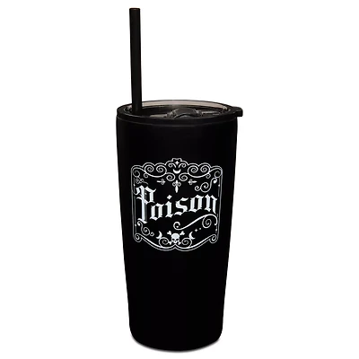 Poison Travel Tumblerg with Straw 20 oz.