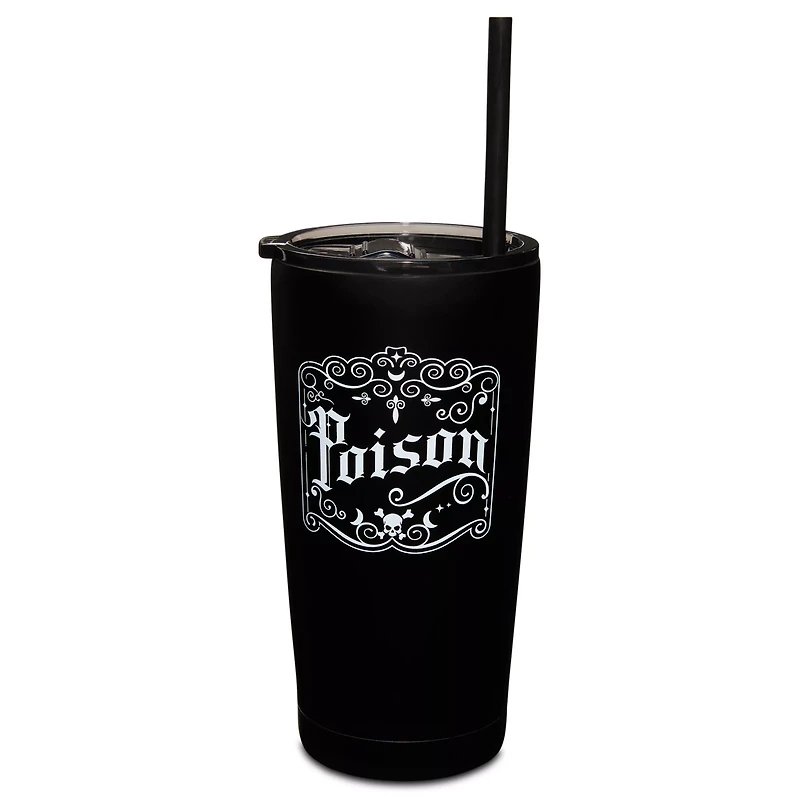Poison Travel Tumblerg with Straw 20 oz.