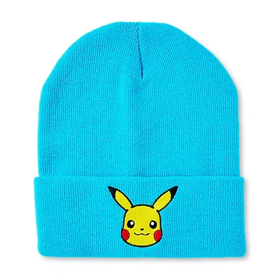 Blue Pikachu Cuff Beanie Hat - Pokémon