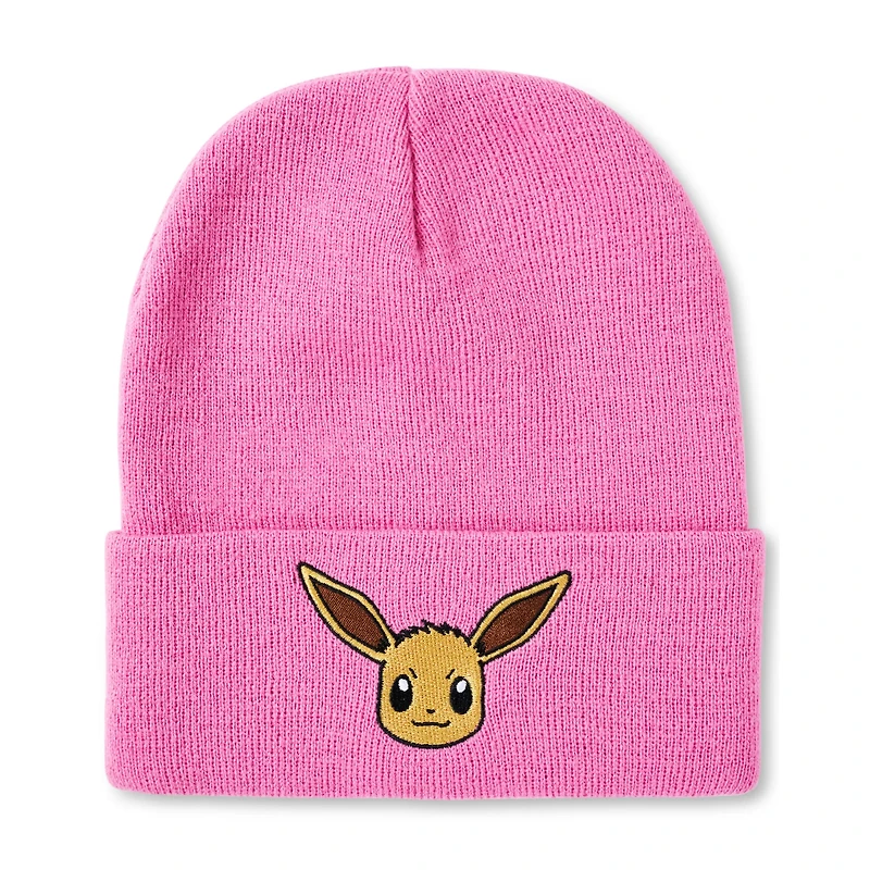 Pink Eevee Cuff Beanie Hat - Pokémon