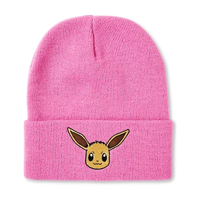 Pink Eevee Cuff Beanie Hat - Pokémon