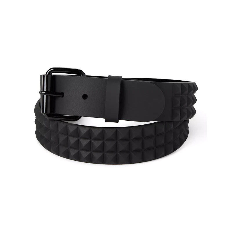 Black Pyramid Studded Belt