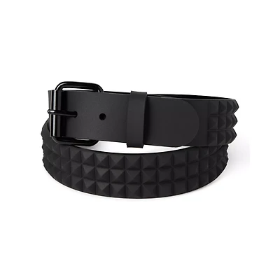 Black Pyramid Studded Belt