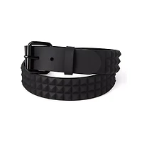 Black Pyramid Studded Belt