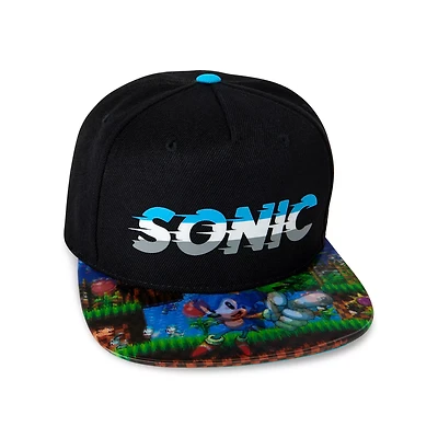 Sonic the Hedgehog Lenticular Brim Snapback Hat