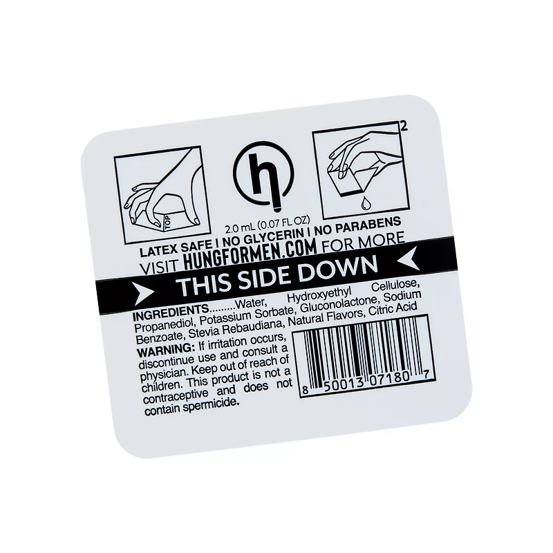 Multi-Pack Hung Hydro Lubricant Packets - 16 Pack