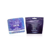 Multi-Pack Love Oil Silicone Luxury  Lubricant Packets - 16 Pack