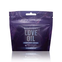 Multi-Pack Love Oil Silicone Luxury  Lubricant Packets - 16 Pack