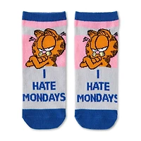 Multi-Pack Garfield Ankle Socks - 5 Pair