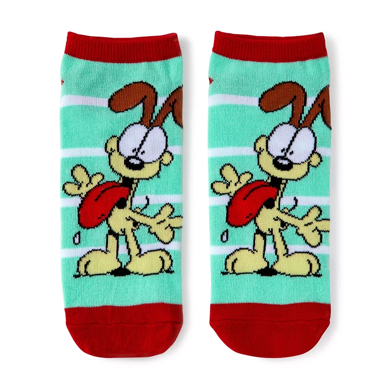 Multi-Pack Garfield Ankle Socks - 5 Pair