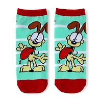 Multi-Pack Garfield Ankle Socks - 5 Pair