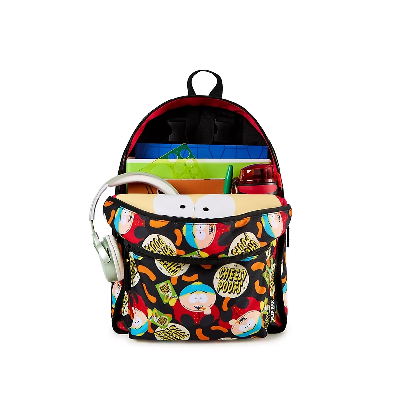 Cartman Cheesy Poofs Reversible Backpack - South Park