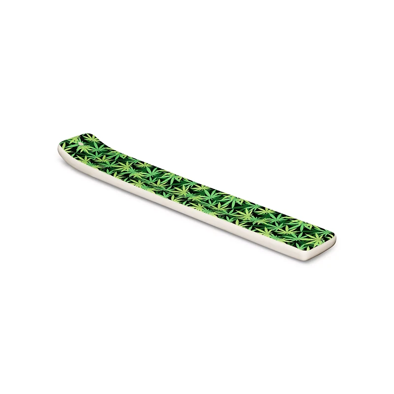Weed Leaf Flat Incense Burner