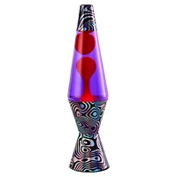 14.5 Inch Purple and Pink Enigmatic Lava Lamp