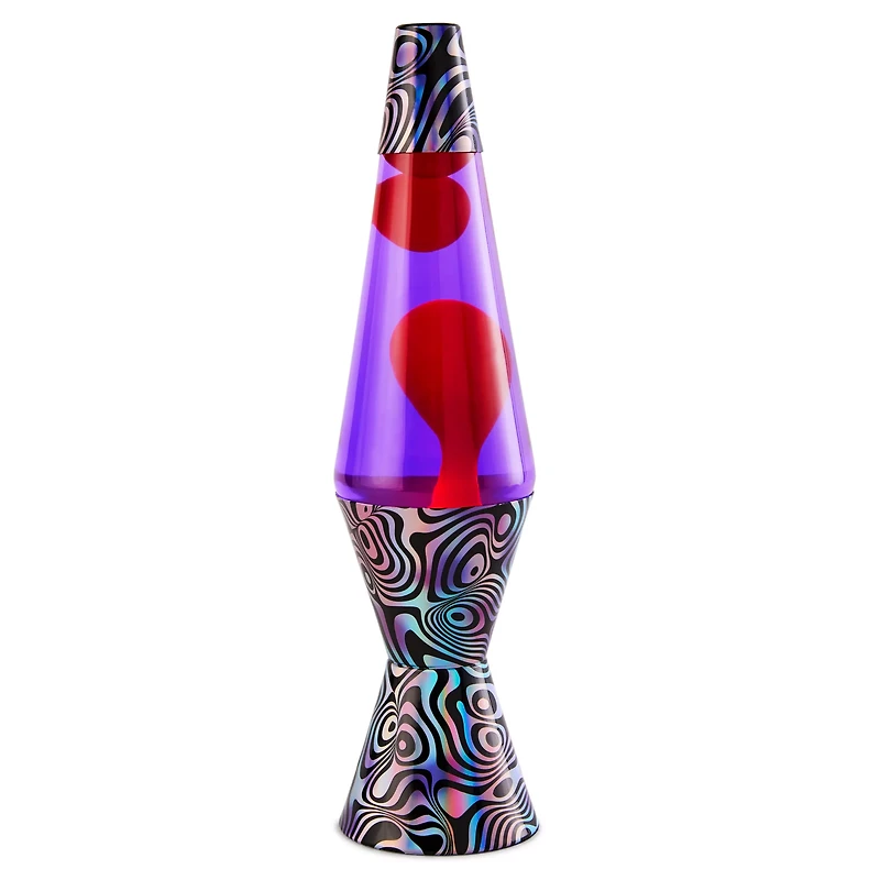 14.5 Inch Purple and Pink Enigmatic Lava Lamp