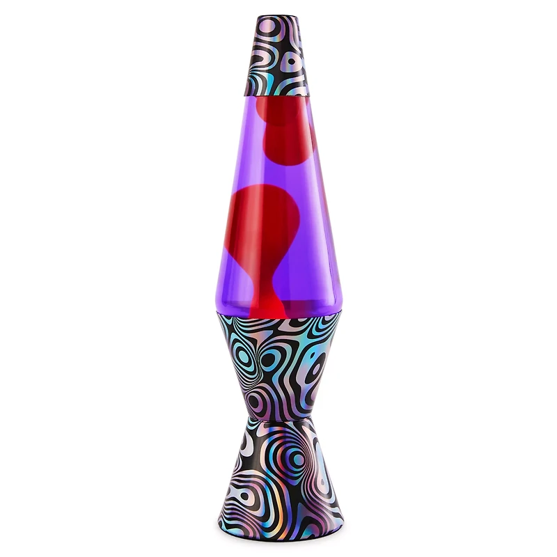 14.5 Inch Purple and Pink Enigmatic Lava Lamp