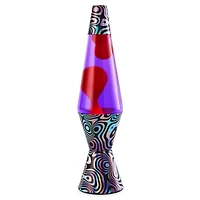 14.5 Inch Purple and Pink Enigmatic Lava Lamp