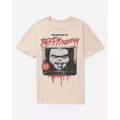 Chucky x Bloody Disgusting TV Guide T Shirt