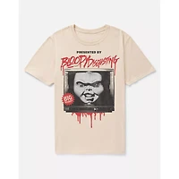 Chucky x Bloody Disgusting TV Guide T Shirt