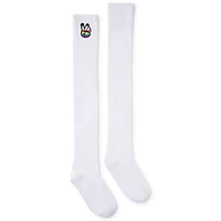 Rainbow Peace Sign Over the Knee Socks