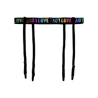 Rainbow Love Pride Garters