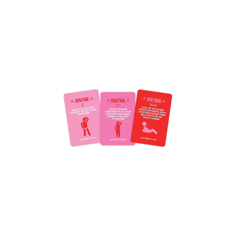 Better Together Couples Drinking Card Game